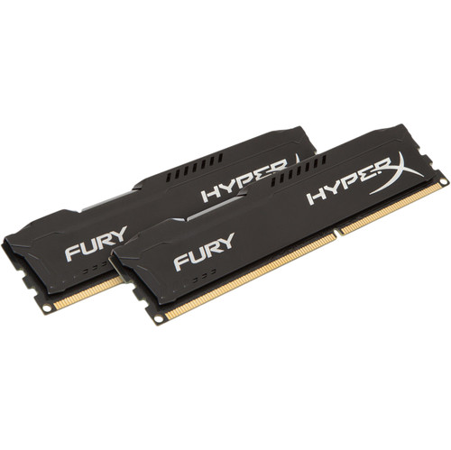 Kingston HyperX FURY 16GB DDR3 DIMM 1866 MHz Schwarz (2x8GB