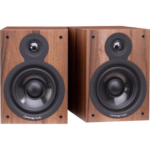 Cambridge Audio SX-50 Walnut (per pair) | Coolblue | HiFi speakers