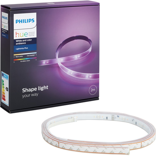 y*p様 PHILIPS Hue Lightstrip Plus 2m Philips Hue Lightstrip Plus 2 Meter | Coolblue | Smart lampen