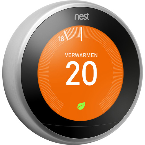 Google Nest Learning Thermostat V3 Premium Zilver