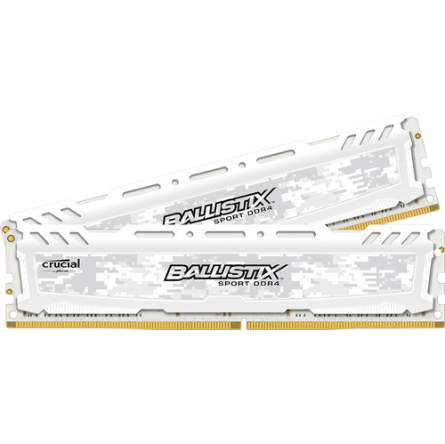 Crucial Ballistix 16GB DDR4 DIMM 2666 MHz Wit (2x8GB) | Coolblue