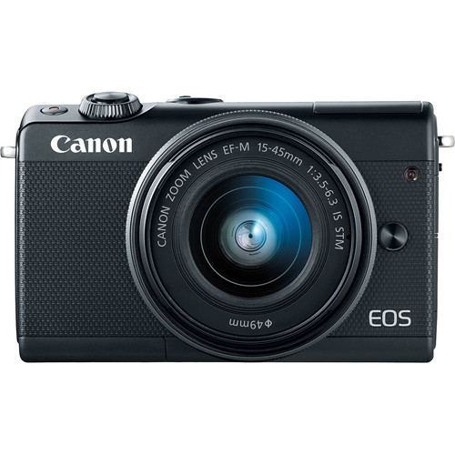 【美品】Canon EOS M100 ブラック　15-45mmレンズ付き Canon EOS M100 Mirrorless Lente 15-45mm - eMania Foto e Video