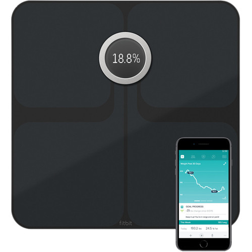 Fitbit Aria 2 Weegschaal Zwart