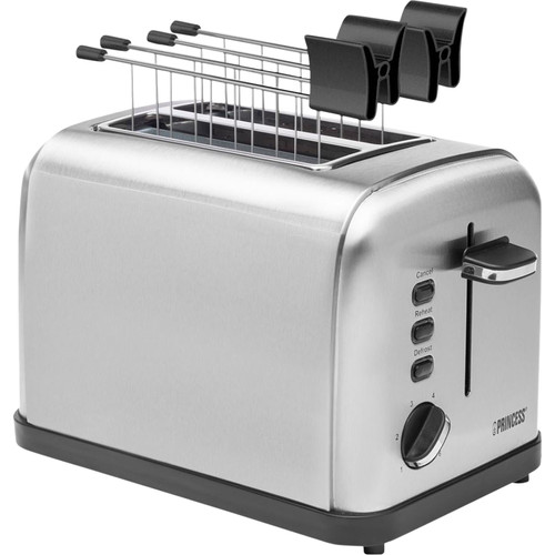 6 instelbare bruiningsstanden voor de perfecte toast, afgestemd op jouw voorkeur