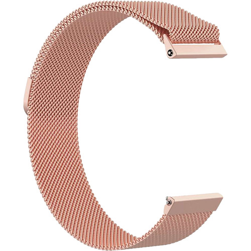 Just in Case Fitbit Versa Milanees Horlogeband Rose Goud
