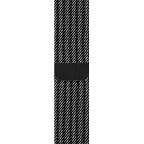 Apple Watch 42/44 mm Polsband Milanees Spacezwart