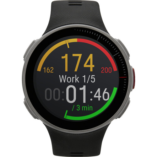 Polar Vantage V Zwart