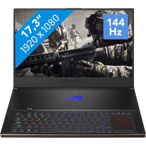 Asus ROG Zephyrus GX701GV-EV001T - GeForce RTX 2060, 16 GB RAM, 512 GB SSD, 17.3 inch