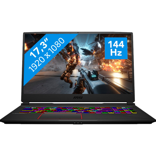 MSI GE75 9SG-298NL - Core i7-9750H, 16 GB RAM, 512 GB SSD, 1 TB HDD, 17.3 inch