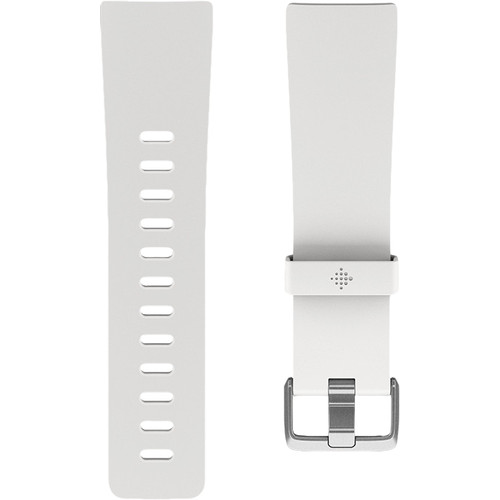 Fitbit Versa/Fitbit Versa Special Edition/Versa Lite Bandje Kunststof Wit L