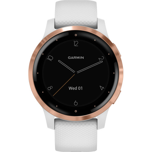 Garmin Vivoactive 4S Rosé Goud/Wit 40 mm