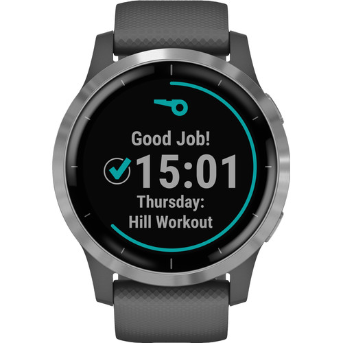 Garmin Vivoactive 4 Zilver/Grijs 45mm