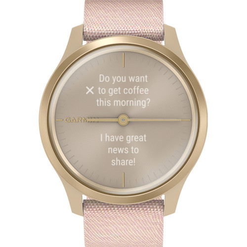Garmin Vivomove Style - Goud/Roze - 42 mm