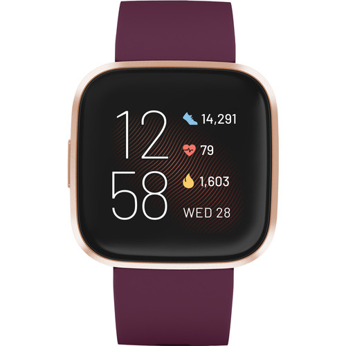 Fitbit Versa 2 Bordeauxrood