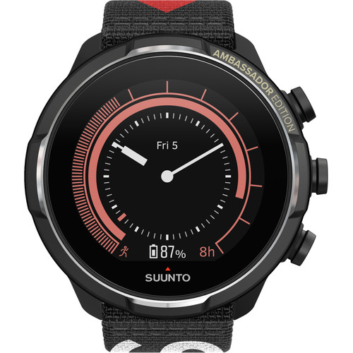 Suunto 9 Baro Titanium Ambassador Editie Zwart + extra bandje