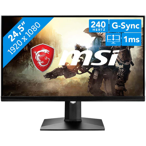 MSI Optix MAG251RX | Coolblue | Monitors