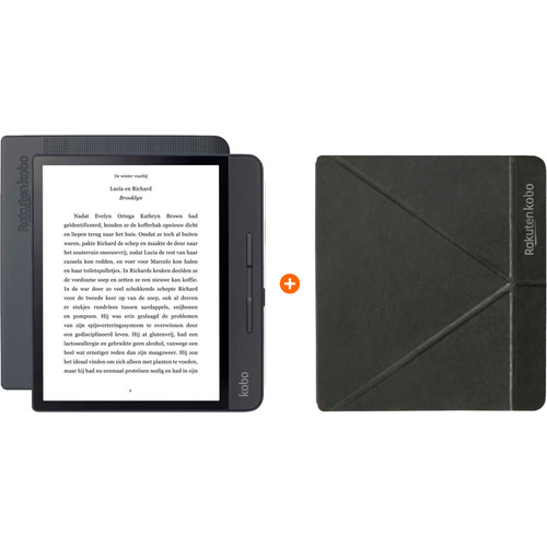 Kobo Forma + Sleep Cover Zwart