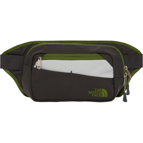 The North Face Bozer Hip Pack II Asphalt Gray Garden Green