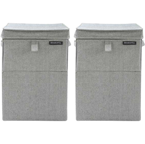 Brabantia Wasboxen Grey Duo Pack