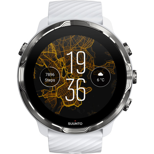 Suunto 7 Wit/Bordeaux