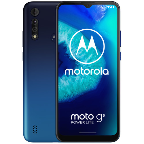 Motorola Moto G8 Power Lite 64GB Blue | Coolblue | Mobile phones