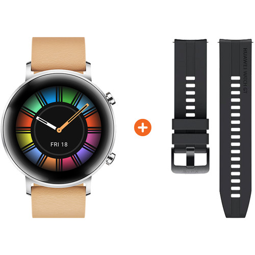 Huawei Watch GT 2 RVS Zilver 42mm