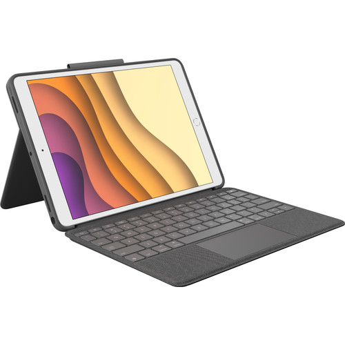 Logitech Combo Touch Apple iPad Air (2019) Toetsenbord Hoes QWERTY