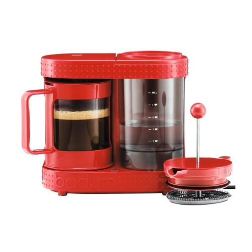 Bodum Bistro Koffie en thee apparaat rood | | Filterkoffieapparaten