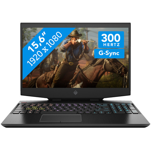 HP OMEN 15-dh1590nd - GeForce RTX 2080 Super Max Q, 32 GB RAM, 1 TB SSD, 15.6 inch 1080p 300 Hz scherm