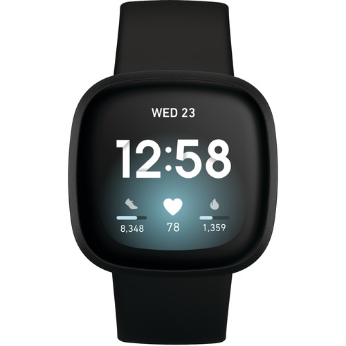 Fitbit Versa 3 Zwart