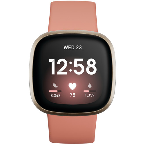 Fitbit Versa 3 Roze/Goud