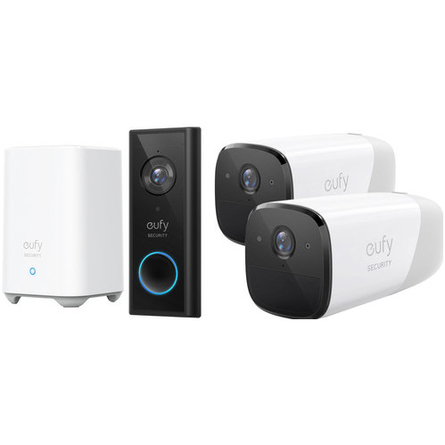 Eufy Eufycam 2 Duo Pack + Video Doorbell Battery