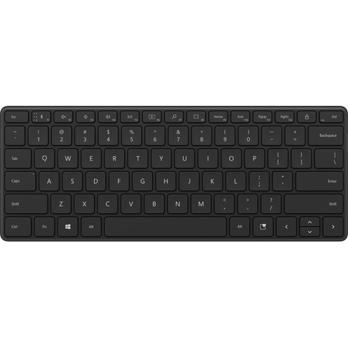 Microsoft Designer Compact Keyboard Bluetooth Black QWERTY