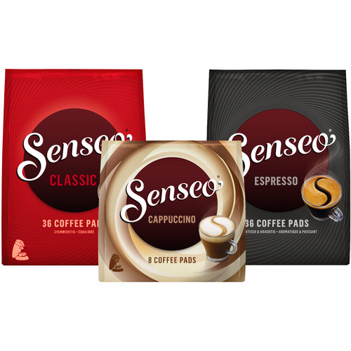 Senseo Variatiedoos Classic, Espresso en Cappuccino