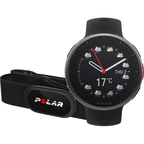 Polar Vantage V2 HR Zwart M/L