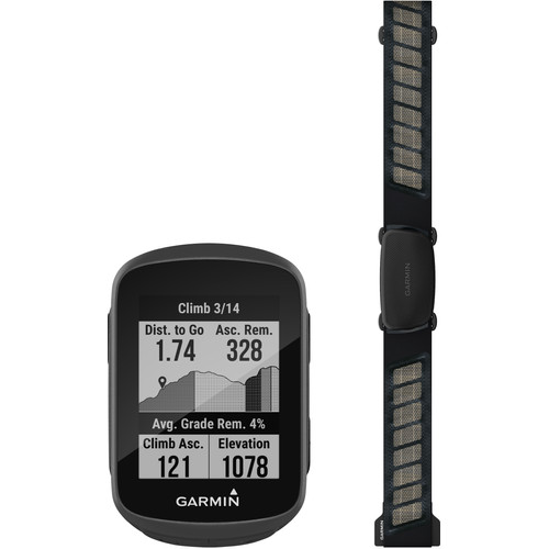 Garmin Edge 130 Plus HRM bundel | Coolblue | Fietsnavigatie