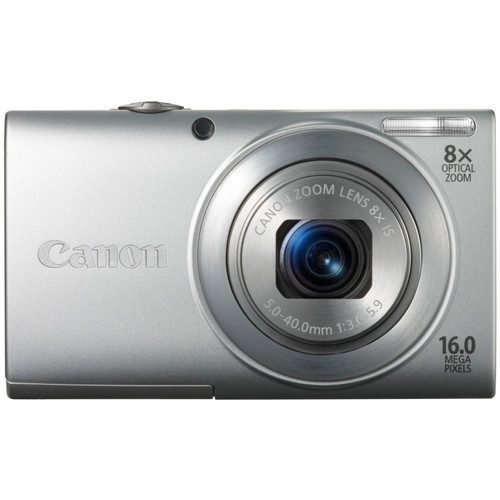 Canon PowerShot A4000 IS Silver | Coolblue | Compactcamera's