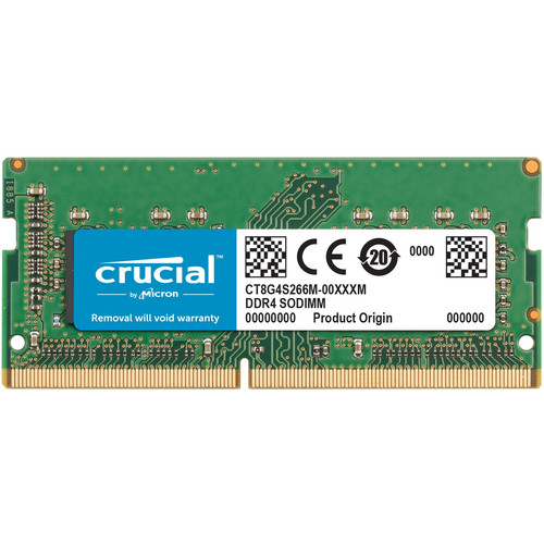 Crucial 32GB 3200MHz DDR4 SODIMM (1x32GB) | Coolblue | Intern geheugen