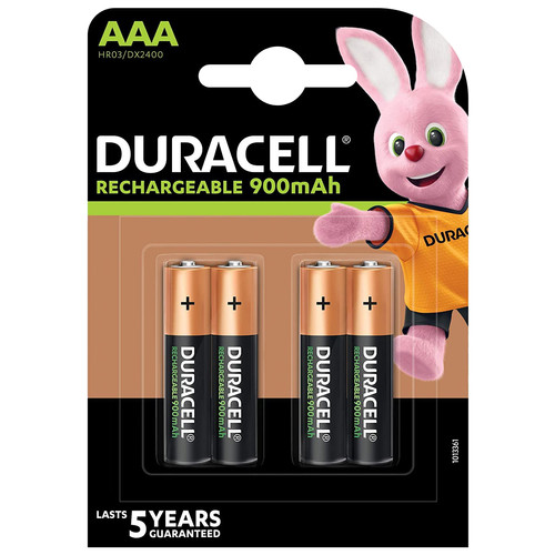 Duracell Recharge Ultra AAA-batterijen 4 stuks | | Batterijen