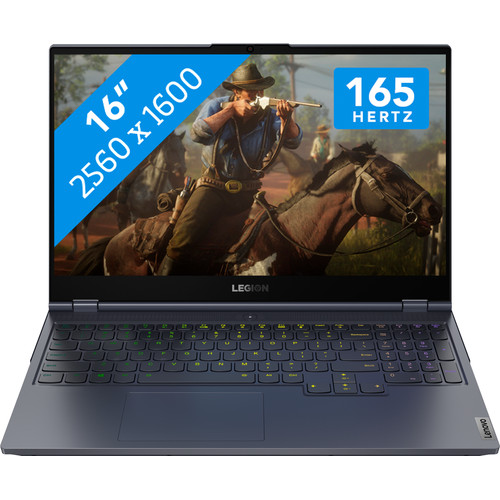 Lenovo Legion 7 16ACHg6 82N6005UMH - GeForce RTX 3070, 32 GB RAM, 1 TB SSD, 16 inch 2560x1600 / 165 Hz scherm