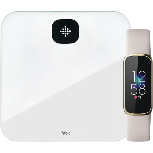 Fitbit Luxe Wit + Fitbit Aria Air Wit