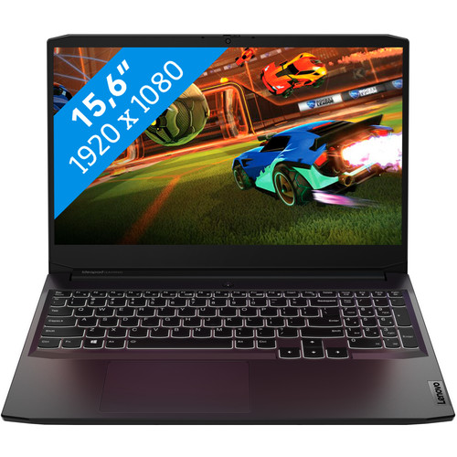 Lenovo IdeaPad Gaming 3 15ACH6 82K200AVMH - GTX 1650 Ti, 16 GB RAM, 512 GB SSD, 15.6 inch scherm