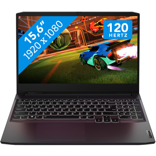 Lenovo IdeaPad Gaming 3 15ACH6 82K200ANMH - RTX 3050, 16 GB RAM, 512 GB SSD, 15.6 inch 120 Hz scherm