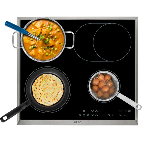 AEG HK634060XB keramische kookplaat met braadzone