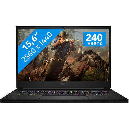 MSI GS66 11UE-018NL- RTX 3060, 16 GB RAM, 1 TB SSD, 15.6 inch QHD 240 Hz scherm