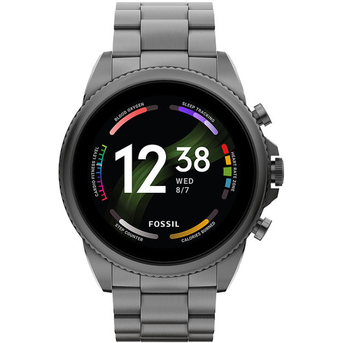 Fossil Gen 6 Display FTW4059 Grijs/Grijs 44mm