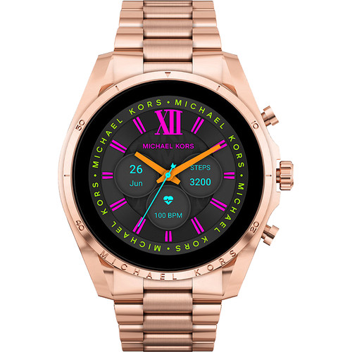 Michael Kors Gen 6 Bradshaw Display MKT5133 Roségoud/Roségoud 44mm