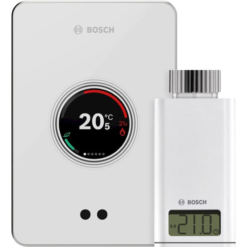 Bosch EasyControl CT200 wit + Bosch EasyControl Smart Radiator Thermostat RT10-RF