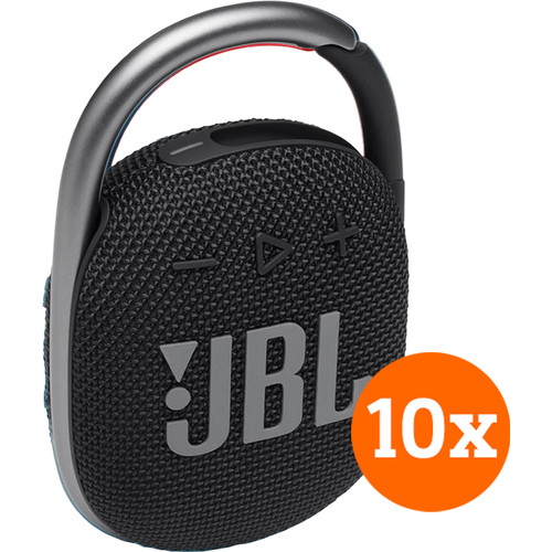 JBL Clip 4 zwart 10-pack aanbieding