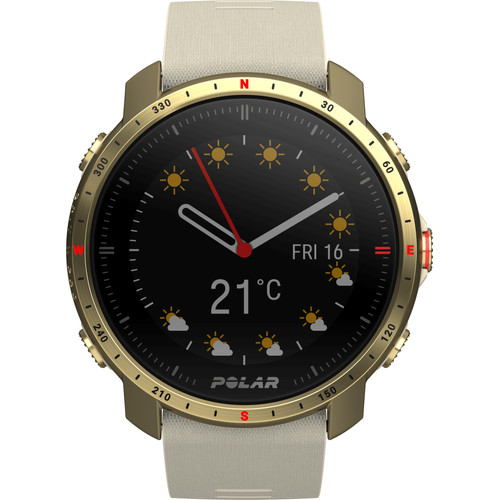Polar Grit X Pro Goud/Wit Coolblue Smartwatches
